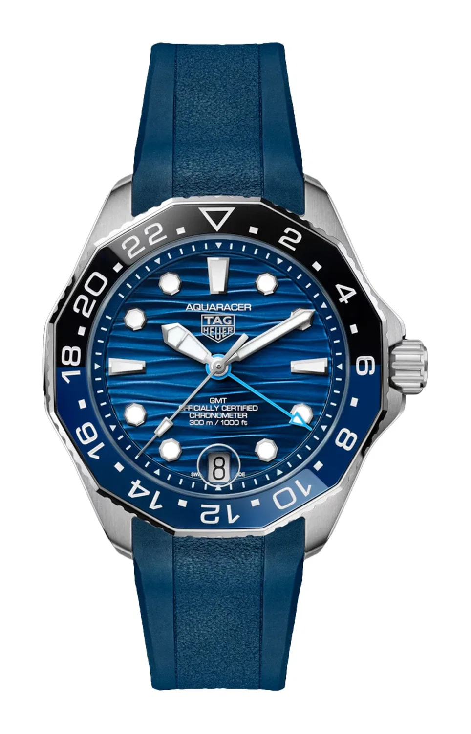 TAG HEUER AQUARACER PROFESSIONAL 300 GMT - WBP5114.FT6259, золотой