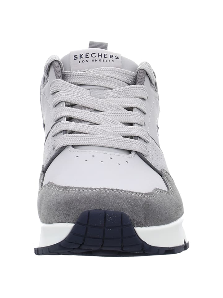 Skechers Туфли на шнуровке серого цвета — фото 4