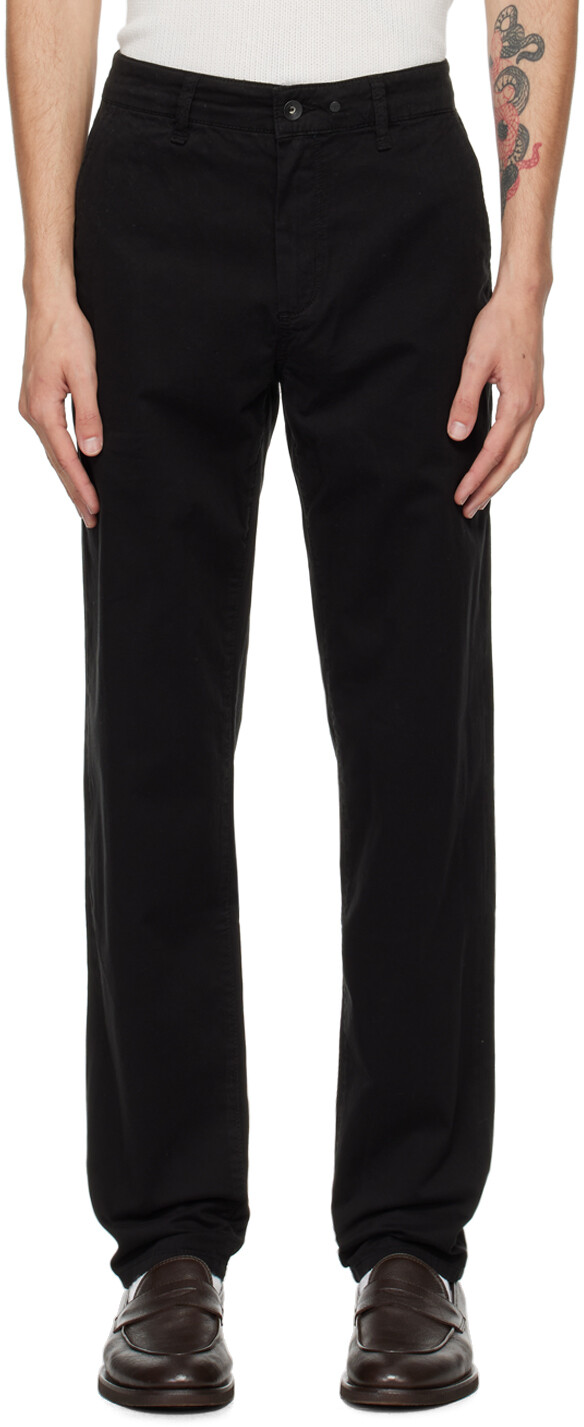 

Стандартные брюки чинос rag & bone, черный