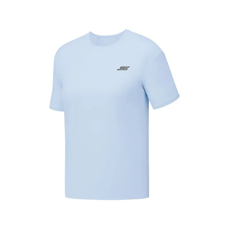 

Skechers Футболка Comfort Sports Series SS25 женская light blue 026P, Синий, Skechers Футболка Comfort Sports Series SS25 женская light blue 026P