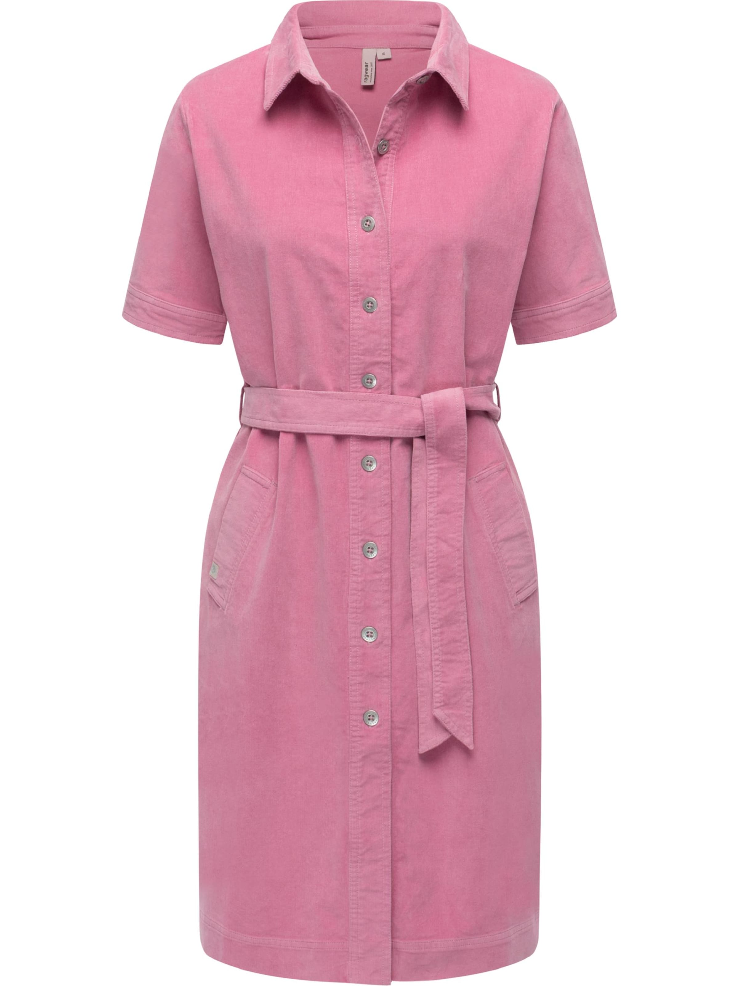 

Ragwear Платье-рубашка 'Rozyna' в розовом цвете