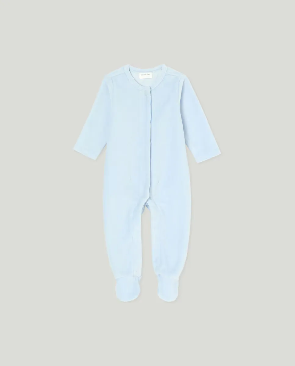 

Базовый комбинезон для мальчика Cotton Juice, синий
