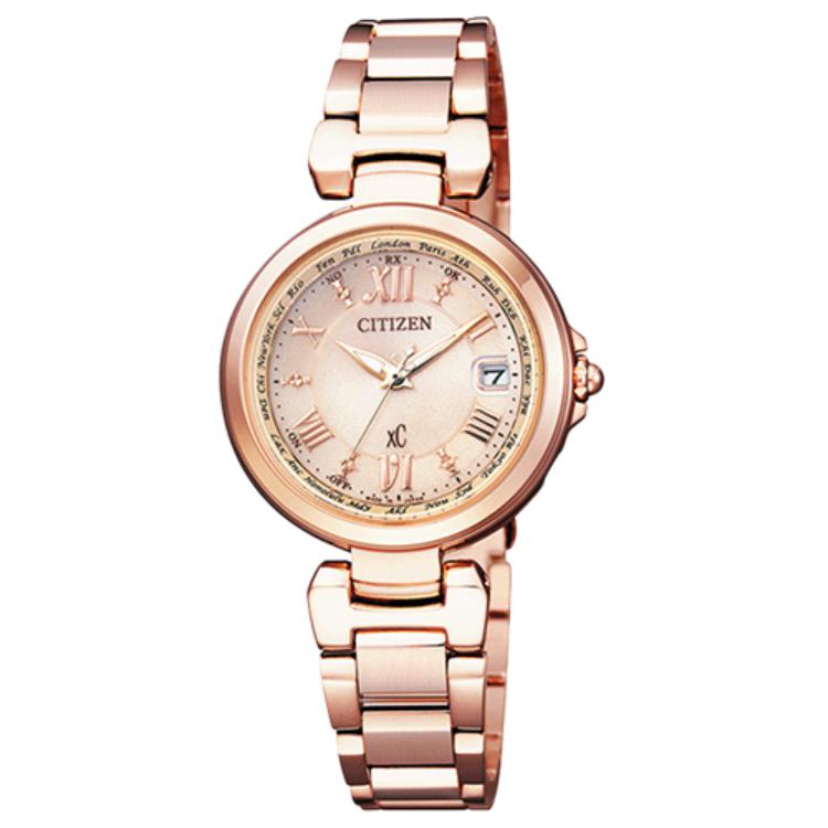 

CITIZEN Часы Ecology Drive Collection Solar Quartz Movement Stainless Steel Strap Watch Women's Watch Gold Dial