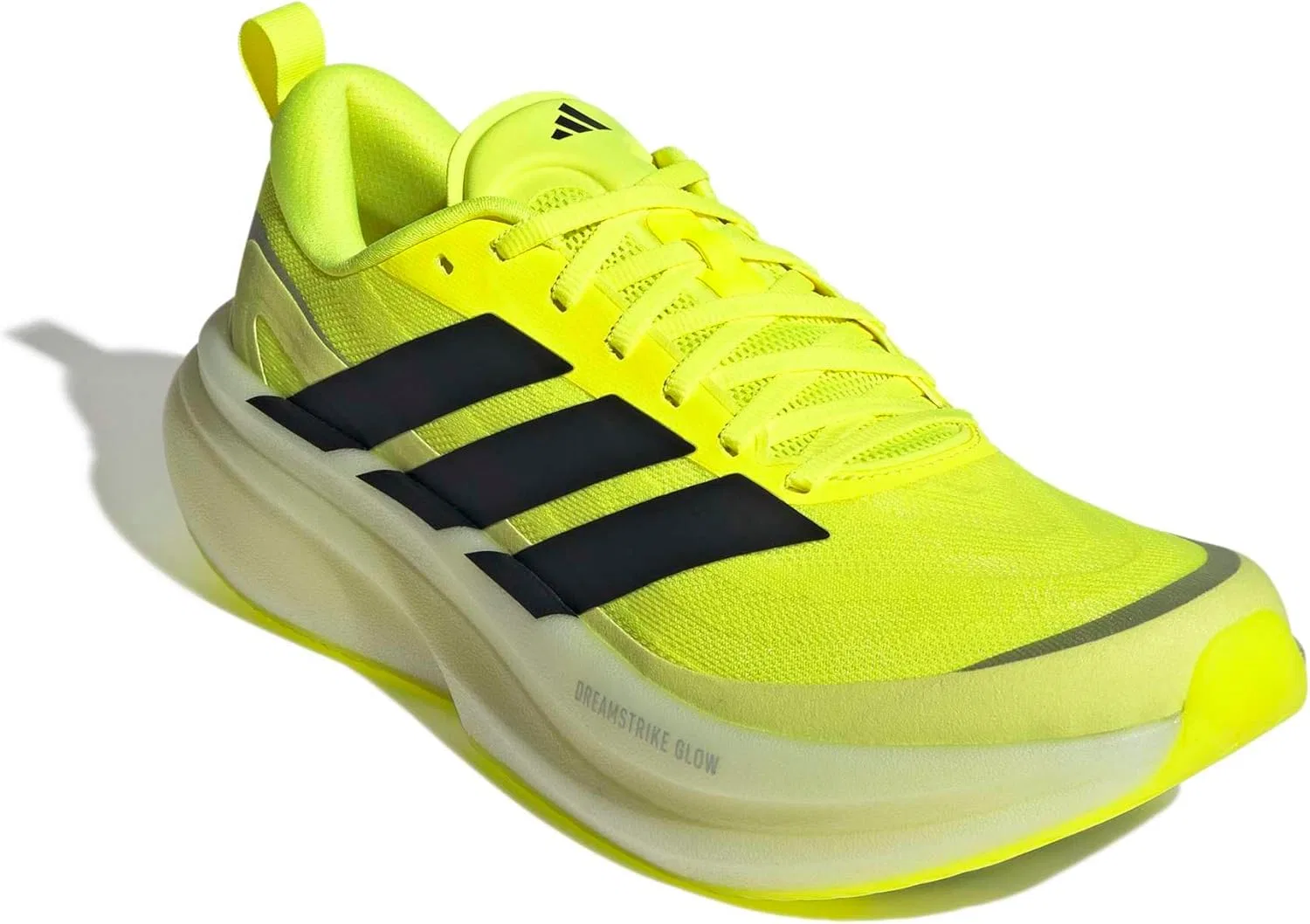 Мужские беговые кроссовки Adidas Supernova Glide, Solar Yellow Core Black Matte Silver — фото 3