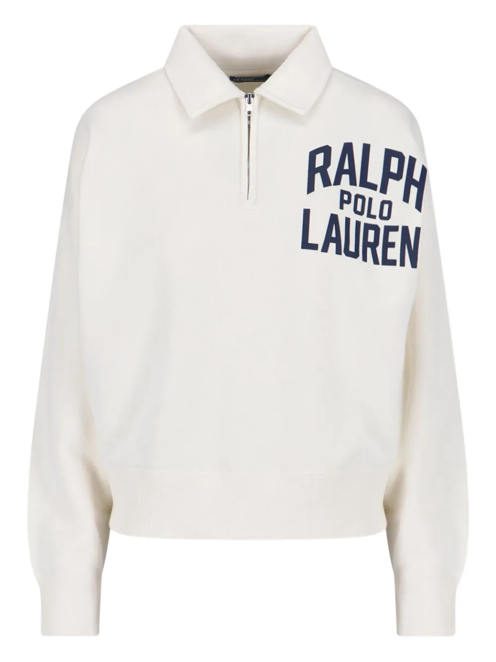 

Свитшот с принтом-логотипом Polo Ralph Lauren, белый