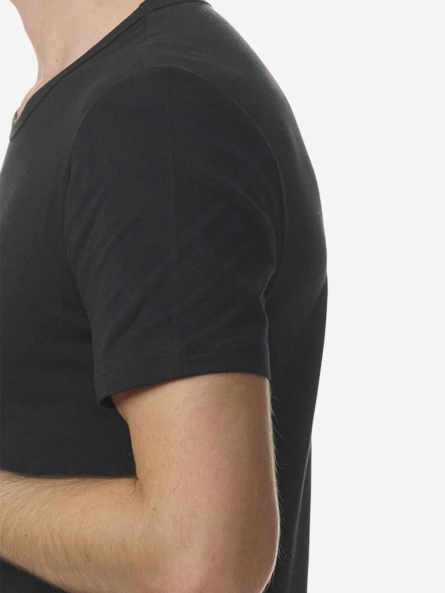Нижняя рубашка ADIDAS SPORTSWEAR Active Flex Cotton, черный — фото 4