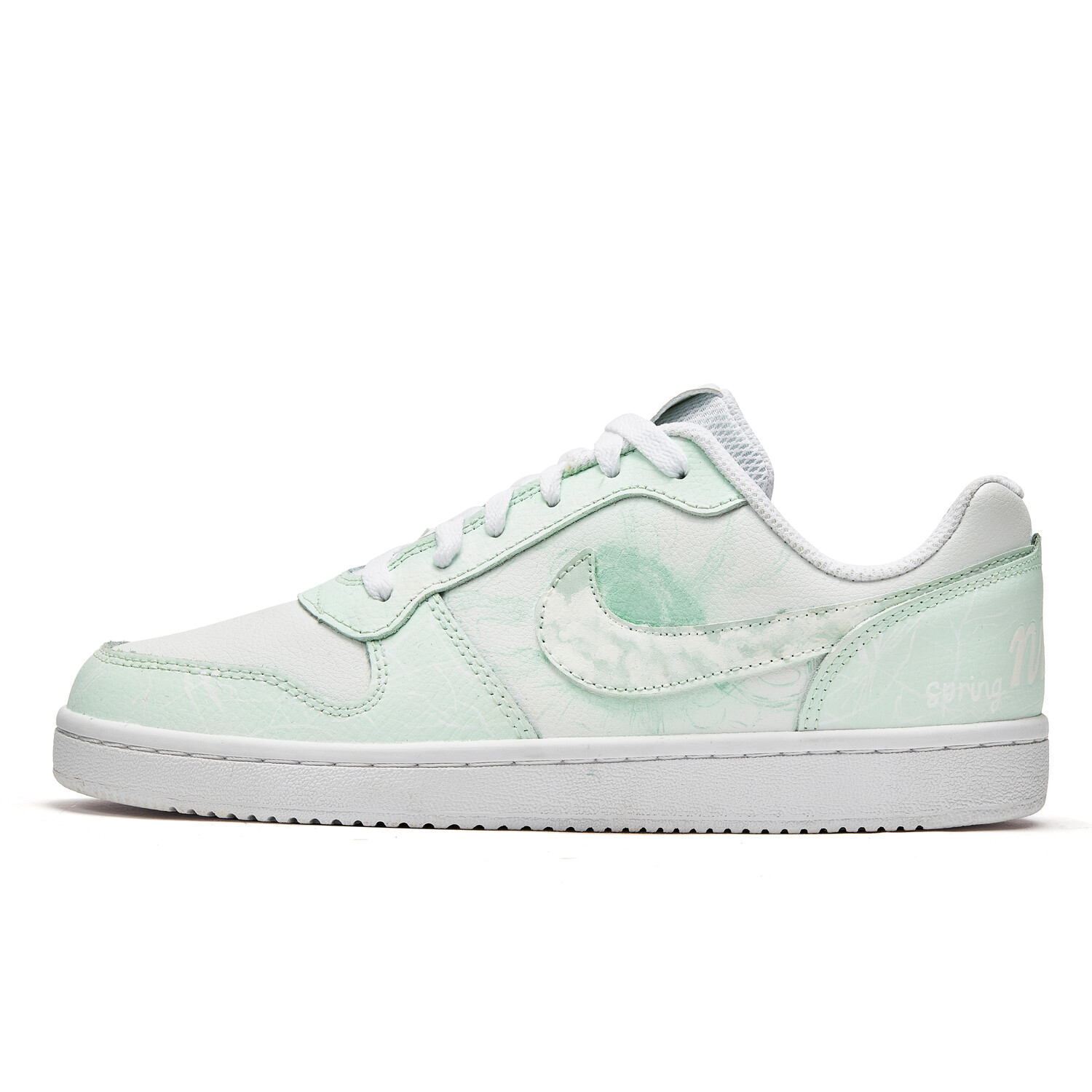 

Кроссовки Nike EBERNON Skateboarding Shoes Men Low-top White/green, зеленый
