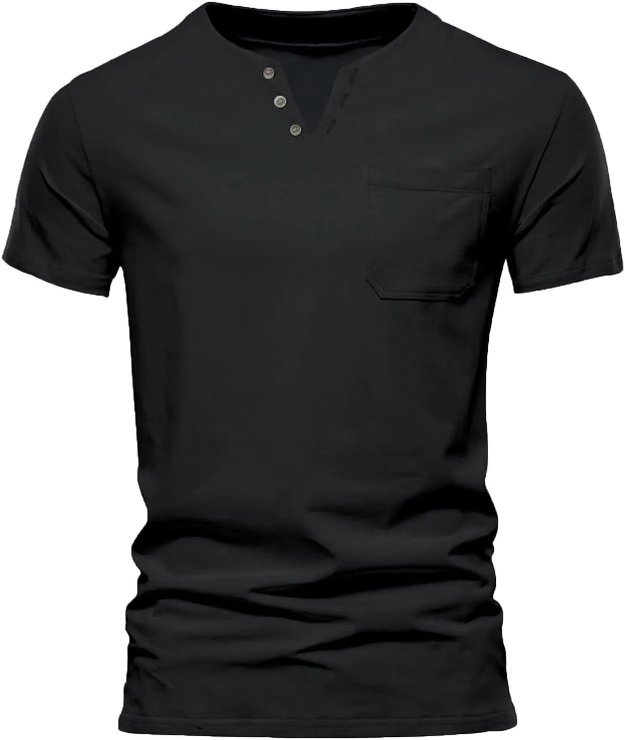 

Мужская футболка с коротким рукавом и карманом