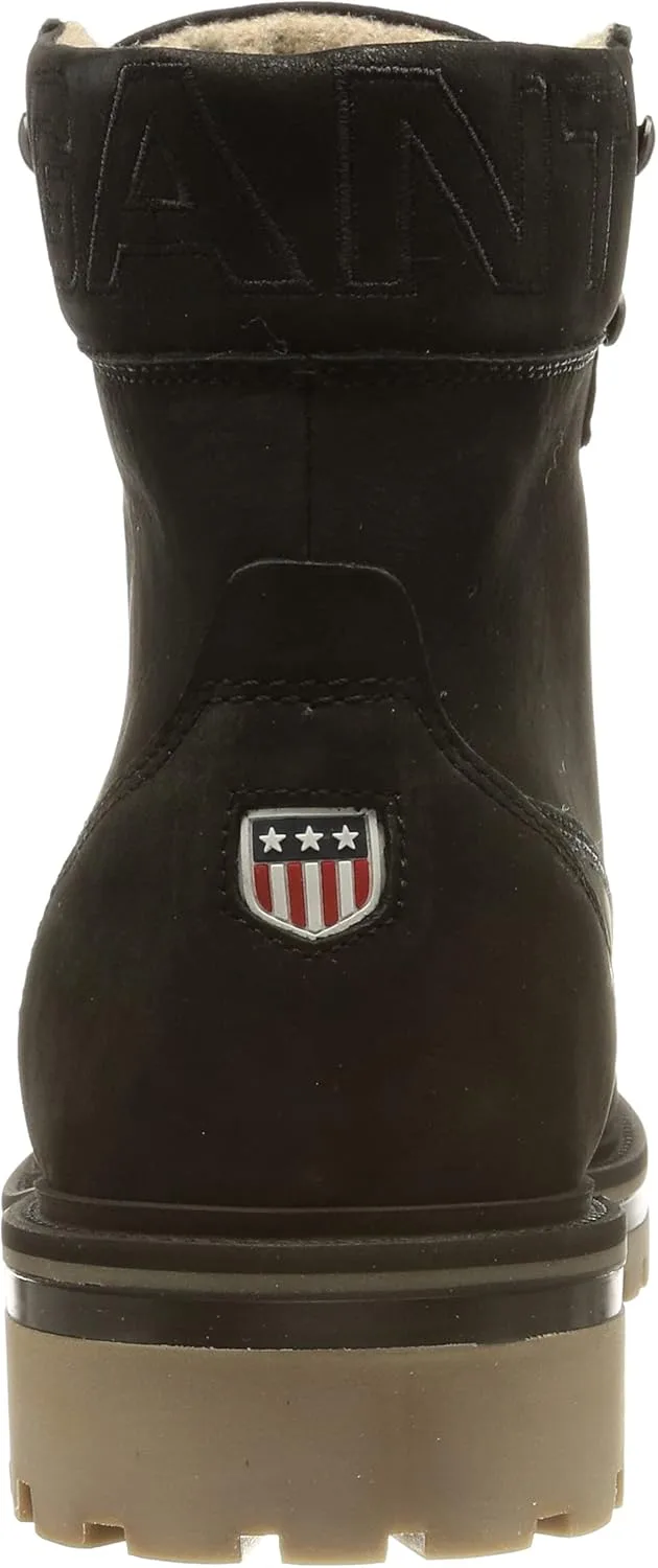 Мужские ботинки GANT Palrock Mid Boot, черный — фото 3