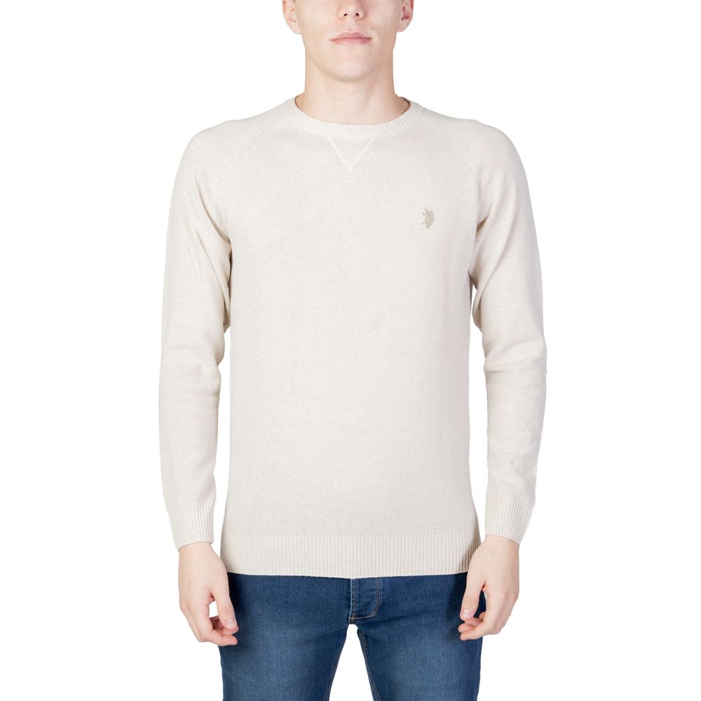 

Футболка из бежевой шерсти U.S. Polo Assn.