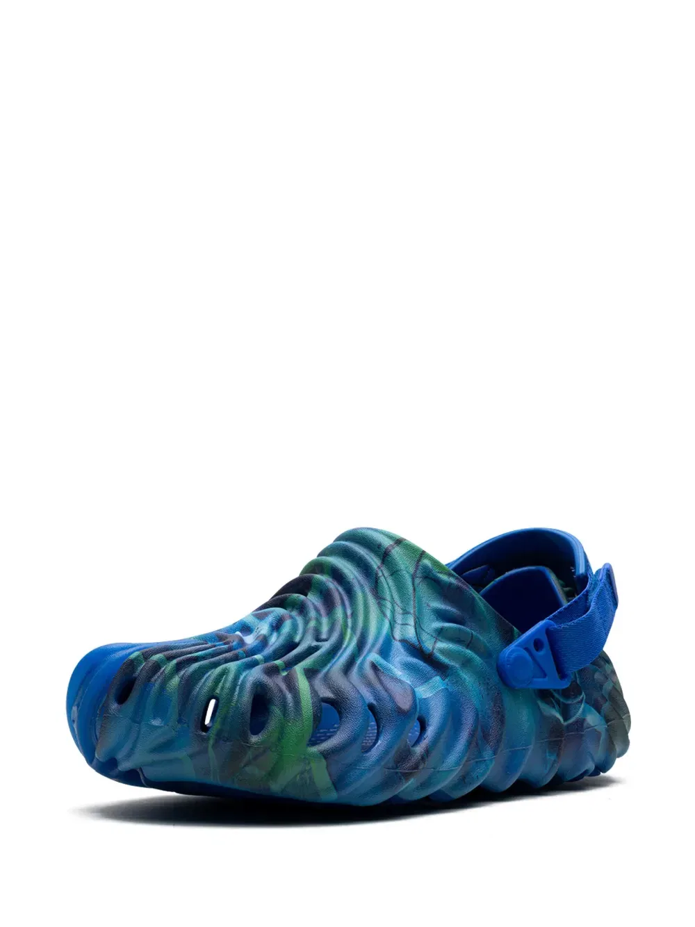 Клоги Crocs x Futura x Salehe Bembury Pollex 'Blue', синий — фото 3