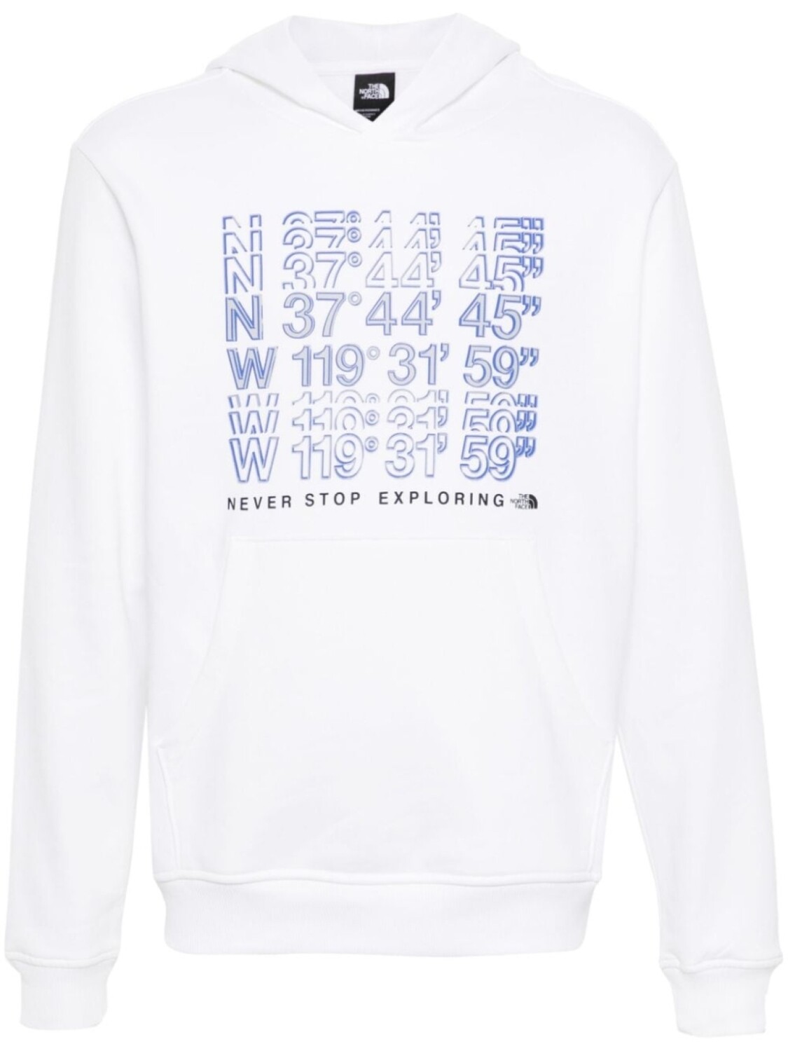 

The North Face худи Coordinates, белый