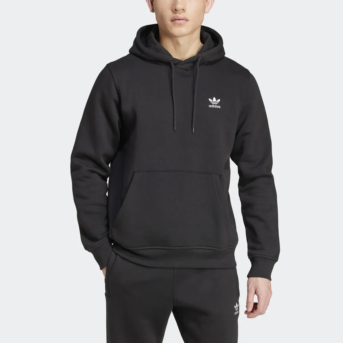 Толстовка Adidas Originals с капюшоном "ESS HD", черный — фото 4