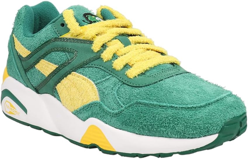 Мужские кроссовки PUMA R698 Super Lace Up Повседневные - Зеленые — фото 2