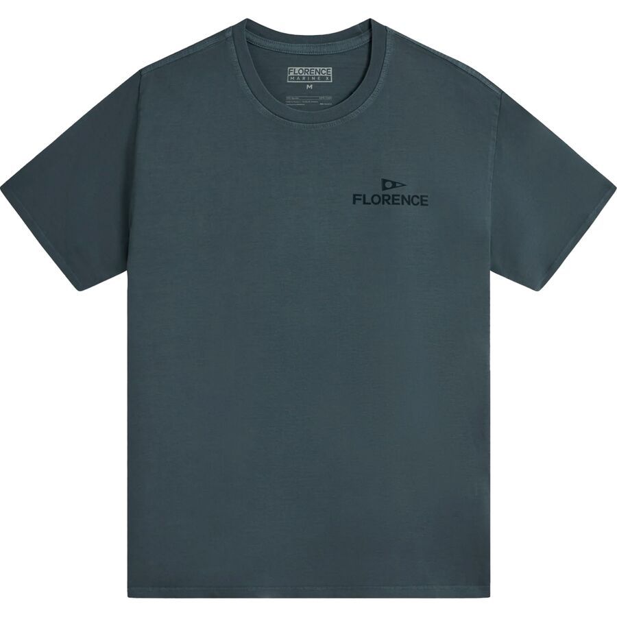 

Футболка Florence Marine X Crew Florence Marine X, Sea Blue, Синий, Футболка Florence Marine X Crew Florence Marine X, Sea Blue