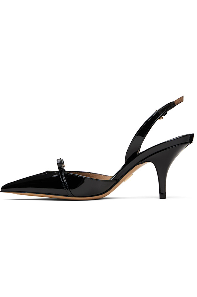 Мини босоножки на каблуке с бантом и ремешком Ferragamo, мультиколор — фото 3
