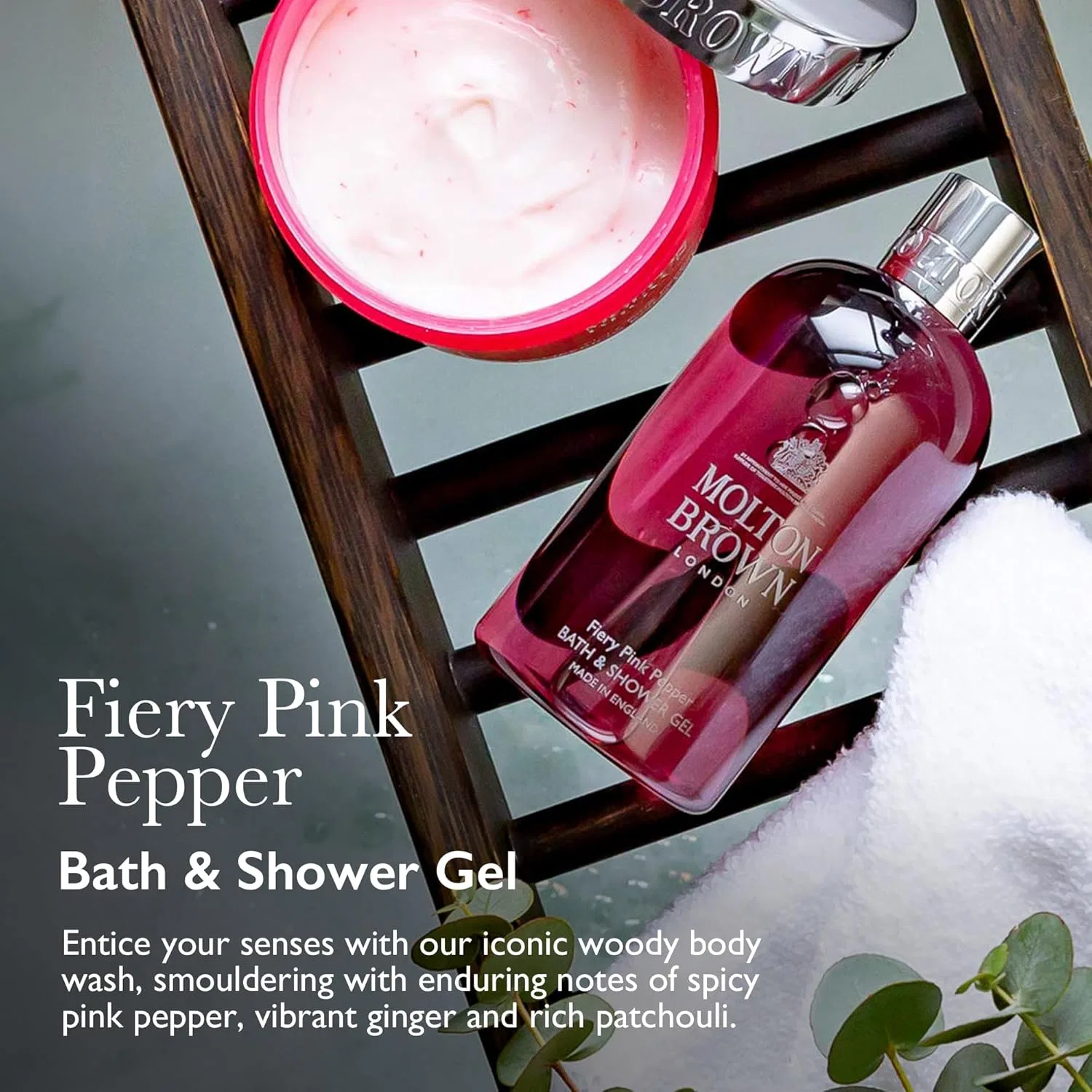 Гель для душа и ванны «Fiery Pink Pepper» от Molton Brown, 300 мл Molton Brown — фото 3