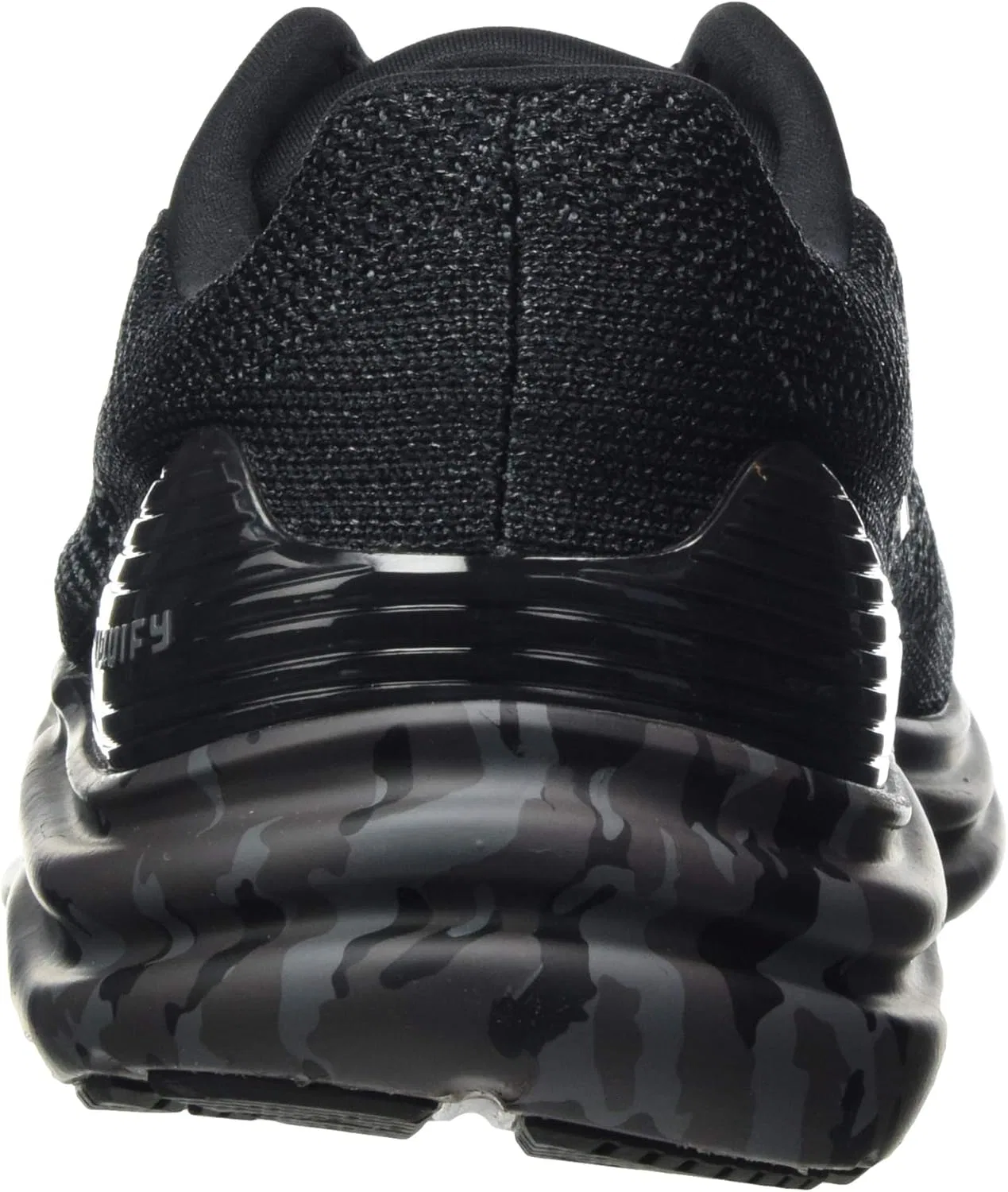 Мужские беговые кроссовки Under Armour Liquify Print, Black Black Pitch Grey 001 — фото 3