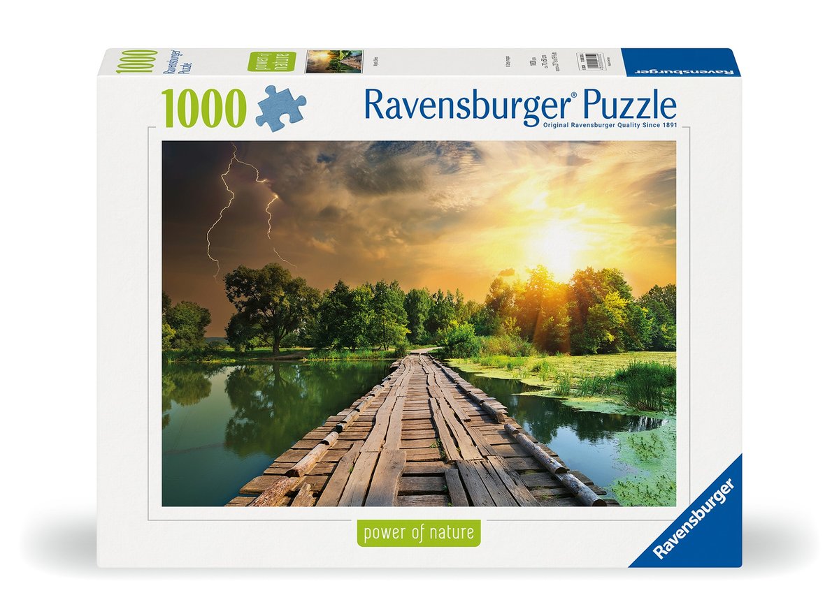 

2D пазл Сила природы, Игра огней 1000 деталей Ravensburger