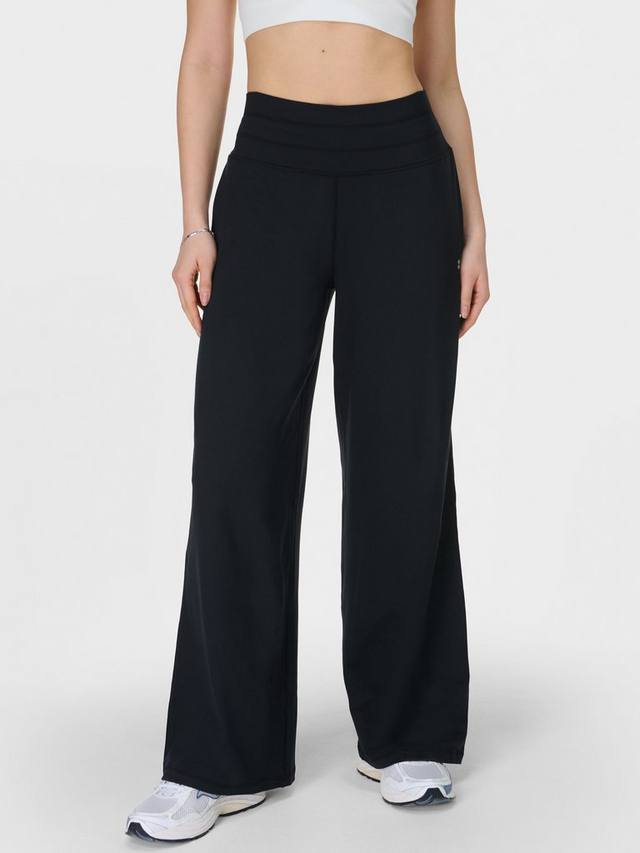 

Gaia 32" Performance Yoga широкие брюки Sweaty Betty, Black