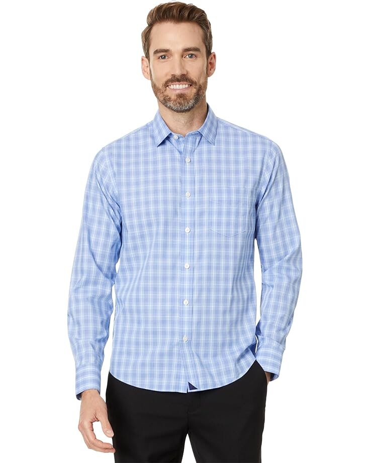

Рубашка UNTUCKit Wrinkle-Free Brooks Shirt, синий