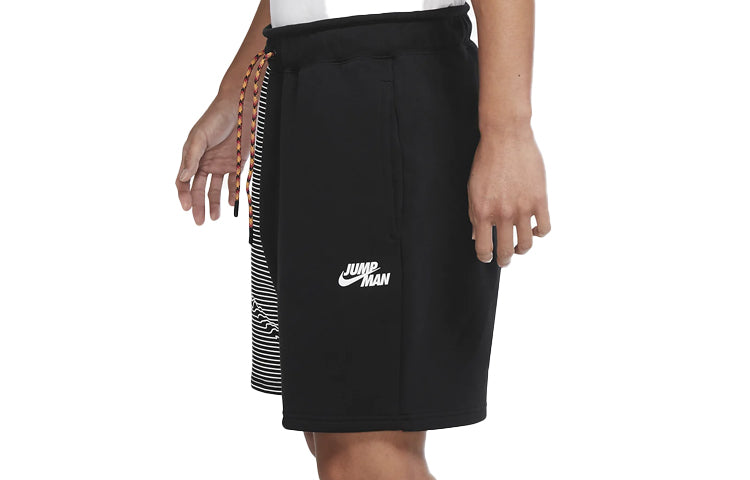 Шорты Nike Casual Colorblock Lacing Sports Shorts Black DJ0186-010 — фото 3