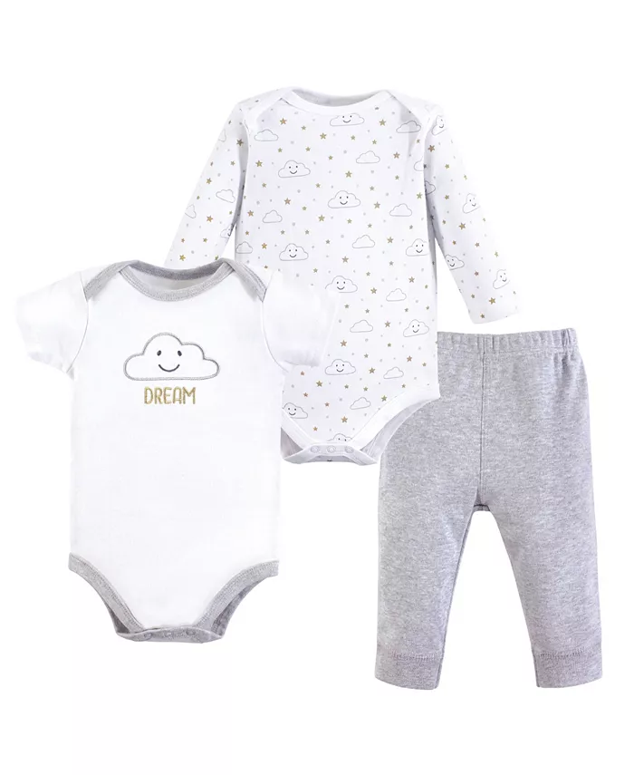 

Боди и штаны Hudson Cotton для девочек Hudson Baby, белый