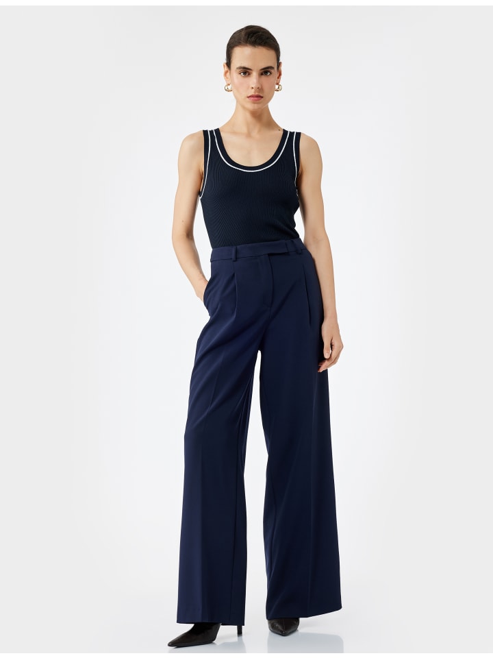 

KOTON Майки темно-синего цвета