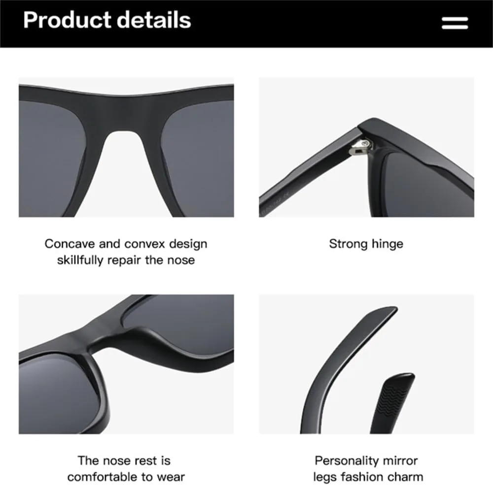 

Большие солнцезащитные очки для женщин, винтажные солнцезащитные очки для мужчин, градиентный леопардовый принт, очки с защитой от УФ-излучения UV400 LANGSER, Black