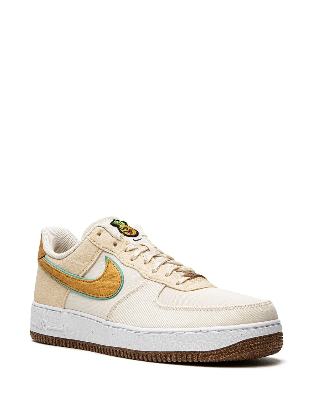 Кроссовки Air Force 1 Low Pineapple Nike, коричневый — фото 2
