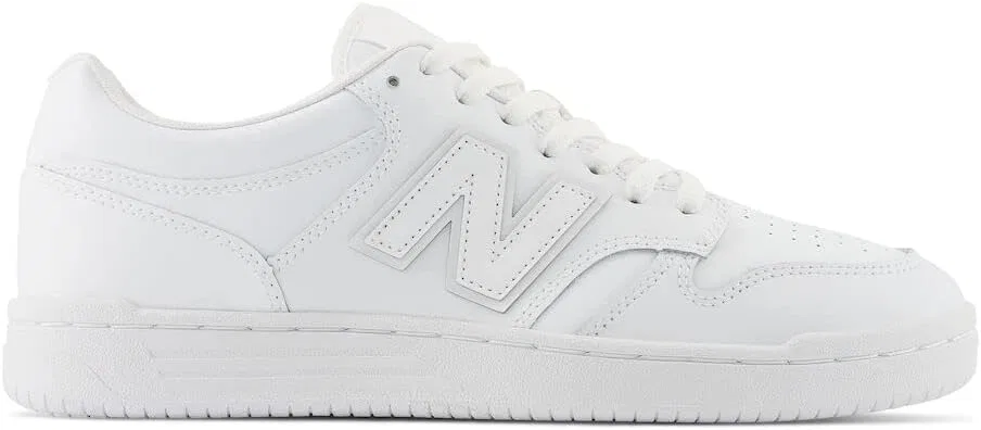 Женские кроссовки New Balance 480 бело-синего цвета — фото 3
