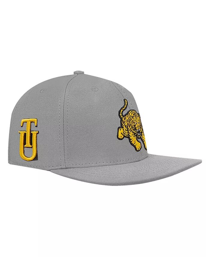 

Мужская серая кепка-талисман Tuskegee Golden Tigers Evergreen Snapback Pro Standard, серый