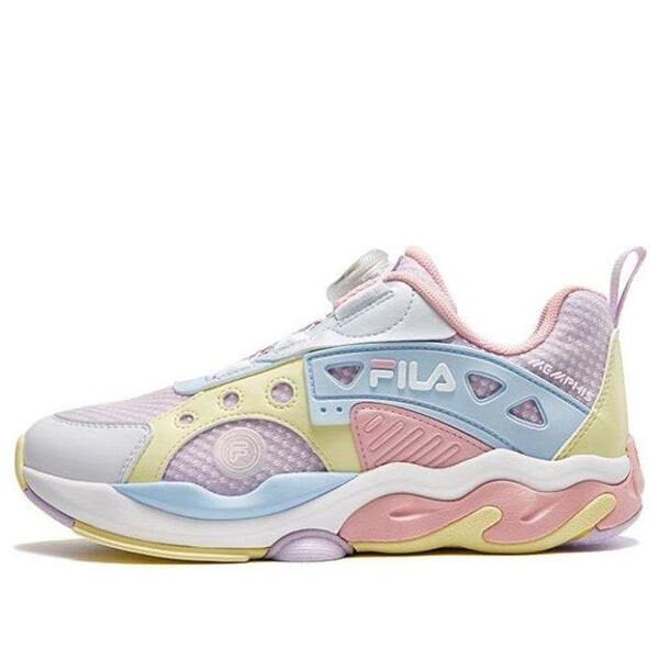 

Кроссовки sportswear sneakers 'pink blue yellow' Fila, розовый