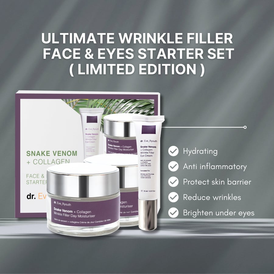 Dr Ever youth - Ultimate Wrinkle Filler Face & Eyes Starter Set (ограниченный выпуск) Dr. Ever Youth — фото 2