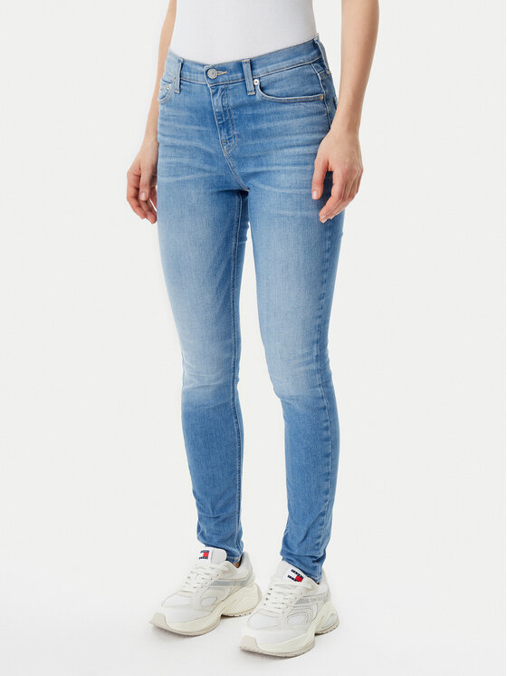 

Обтягивающие джинсы Nora DW0DW20585 Tommy Jeans, синий