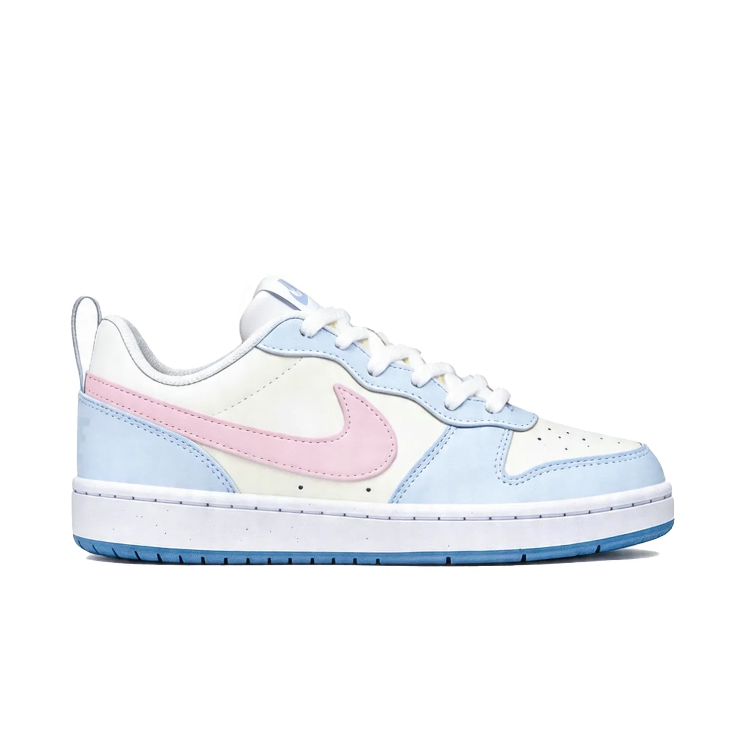 Детские кроссовки для скейтбординга Nike Court Borough Low Blue Pink — фото 3