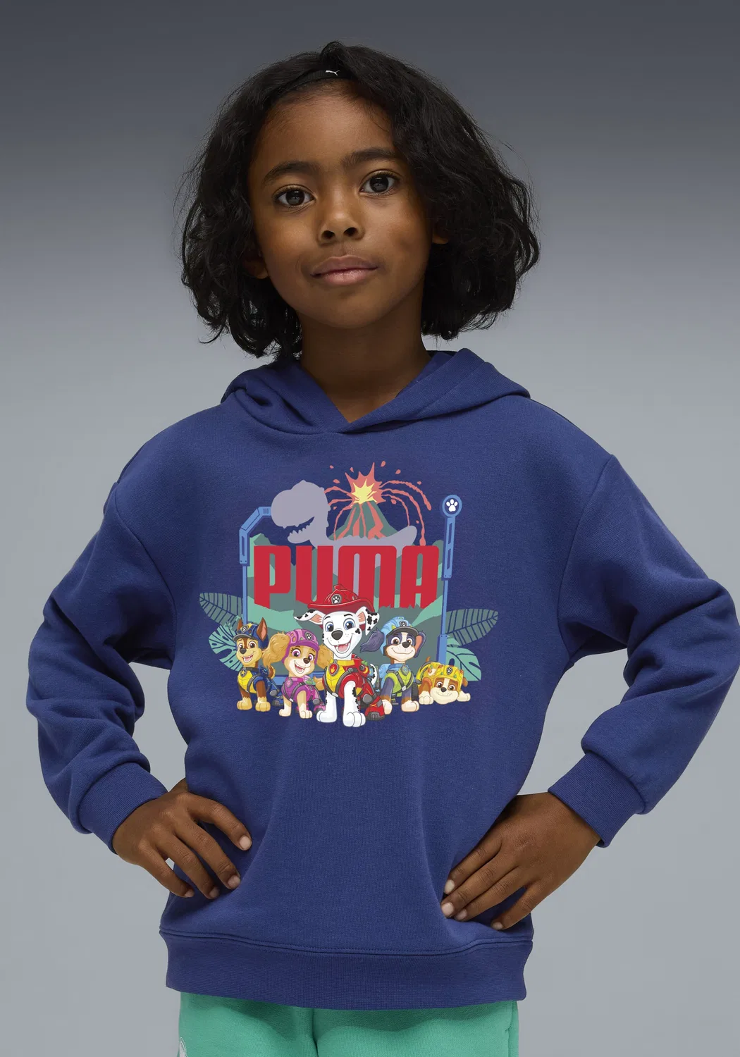 Толстовка Puma синего цвета — фото 3