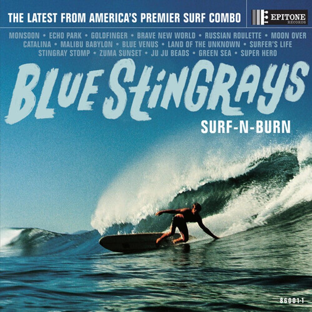

Виниловая пластинка LP Surf-N-Burn [Blue Vinyl] - Blue Stingrays