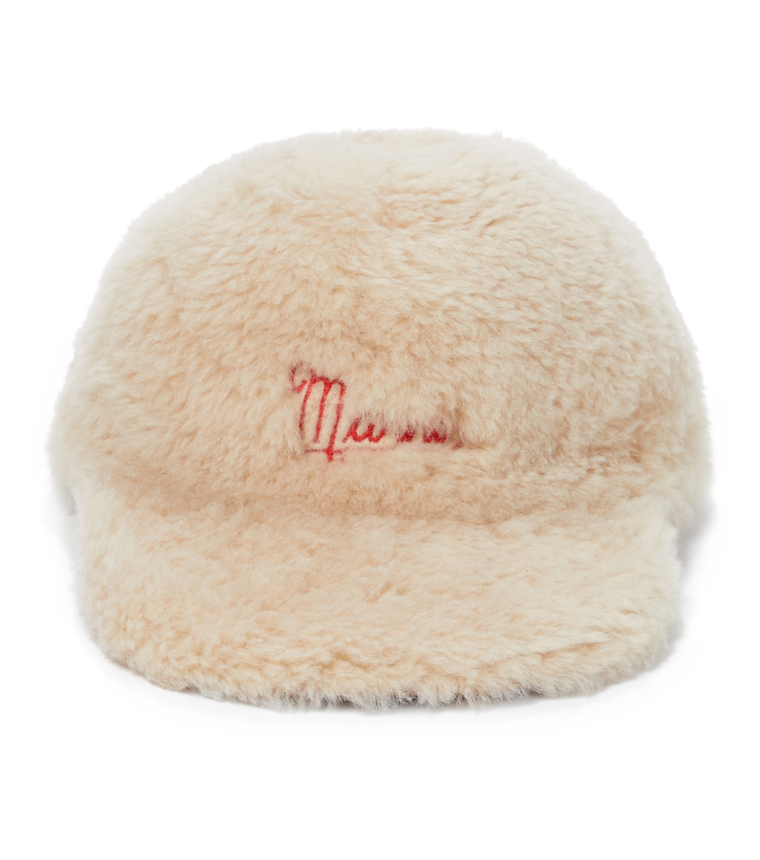 

Бейсболка из овчины Marni, Winter Wheat