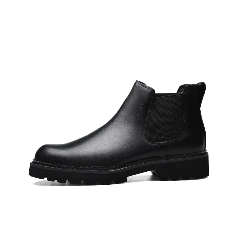 

PARDASAUL Мужские короткие челси с черной флисовой подкладкой, цвет Black Fleece-Lined Insulated Shoes