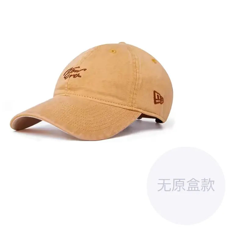 

New Era Хлопковая бейсболка унисекс рыжевато-коричневого цвета, Tawny