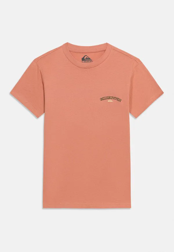 Городская футболка унисекс с принтом Quiksilver, Apricot