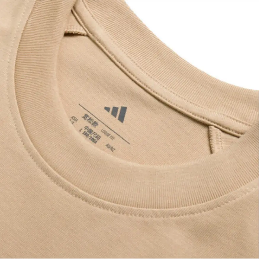 Adidas Футболка мужская темно-хаки — фото 4