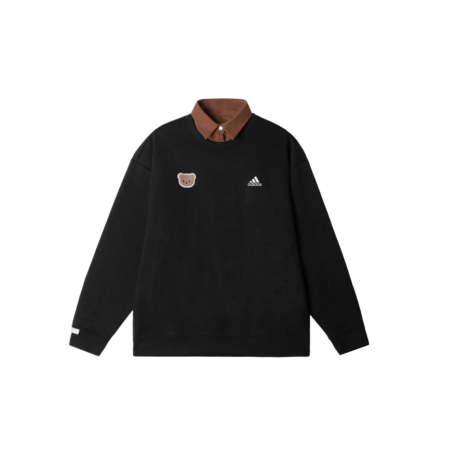 

Adidas Толстовки LABEL унисекс, черные с отворотом, средней толщины, Черный, Adidas Толстовки LABEL унисекс, черные с отворотом, средней толщины