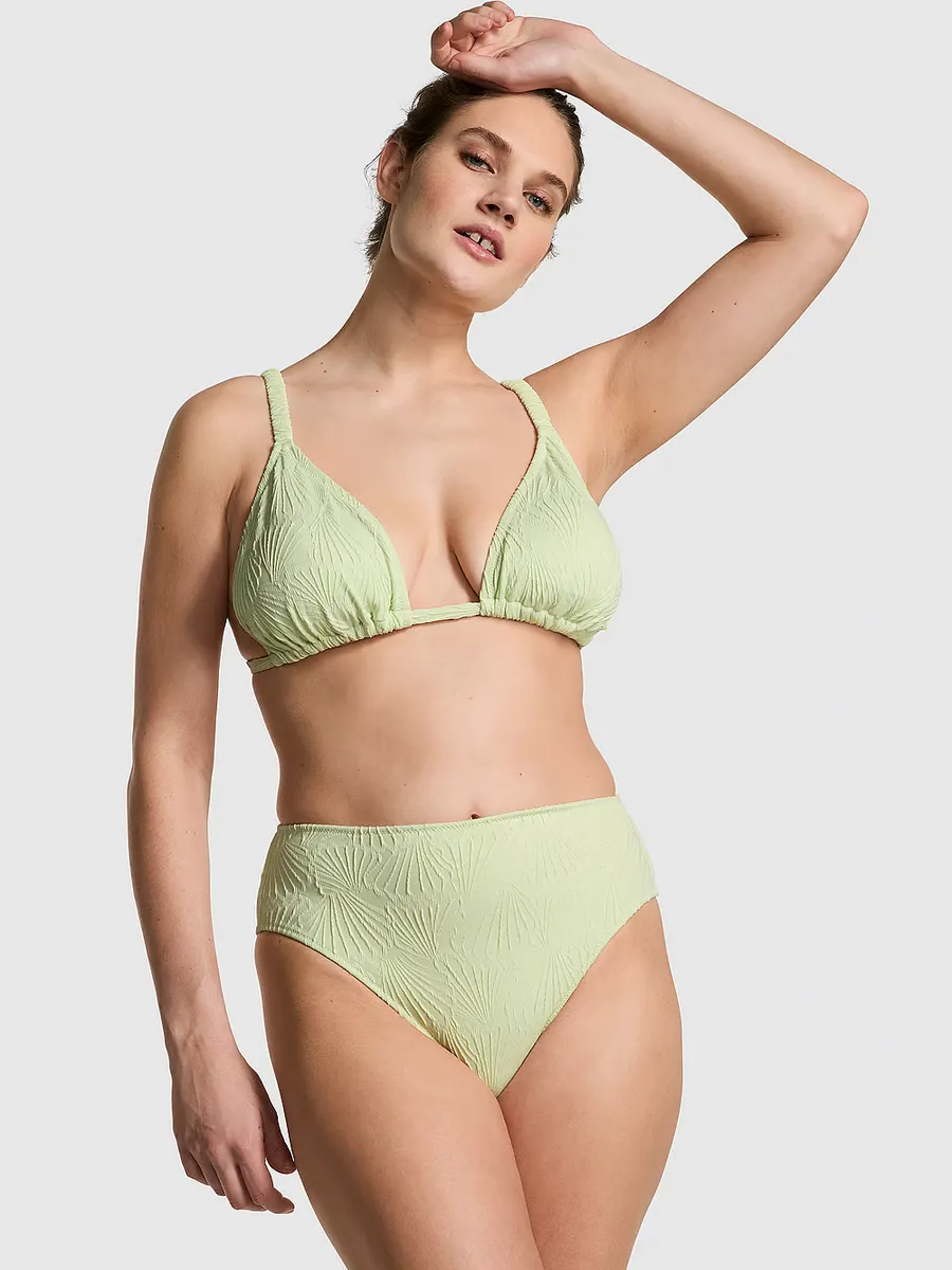 

Низ бикини Cheeky с высокой талией Pink, цвет Lime Cream