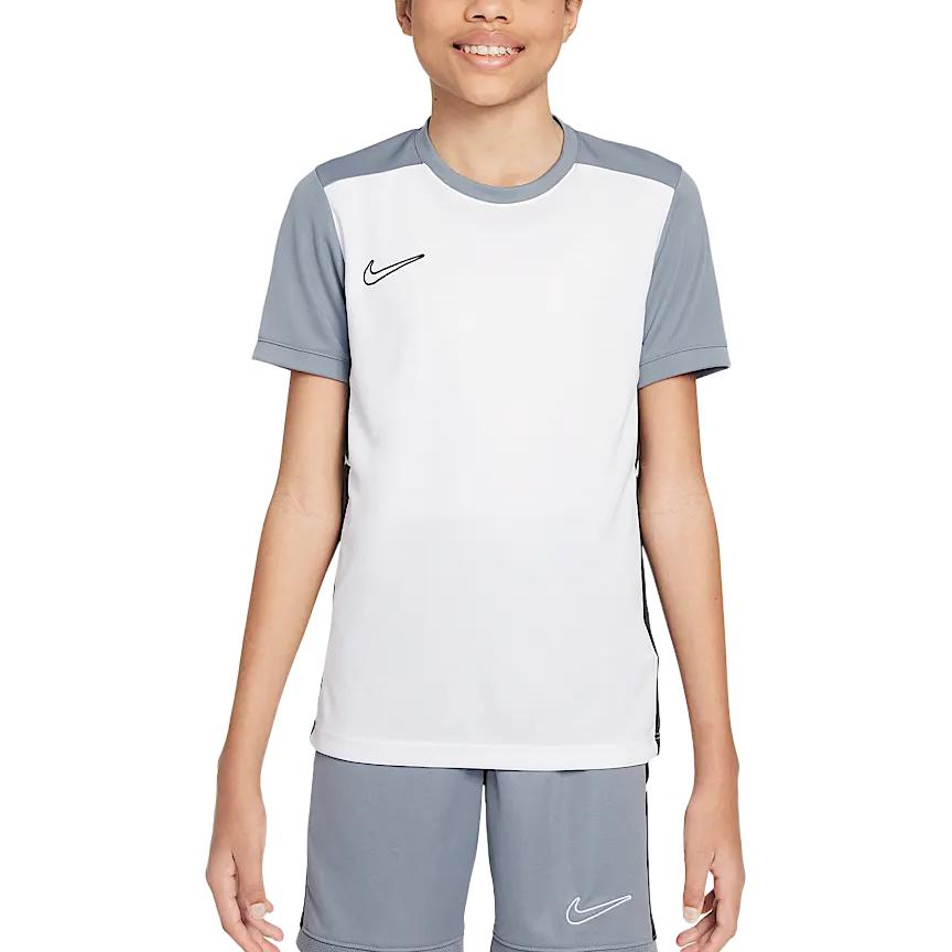 Футболка dri fit/угольный черный/холодный серый/угольный черный teenagers Nike, белый/черный — фото 3