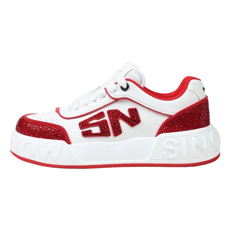 Кроссовки для скейтбординга SINCENOW Red