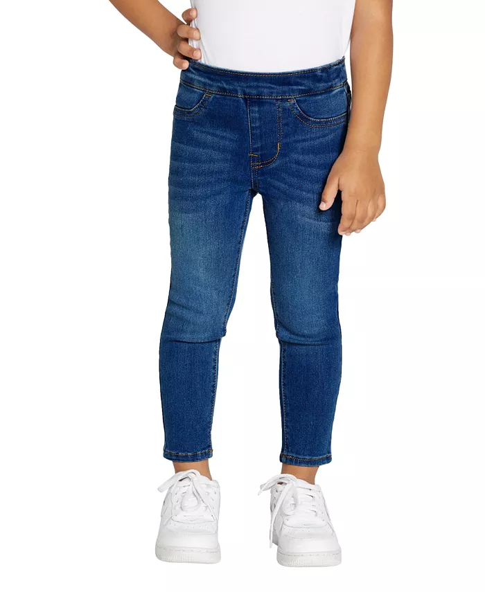 

Джинсовые леггинсы для девочек с регулируемой талией Levi's, синий