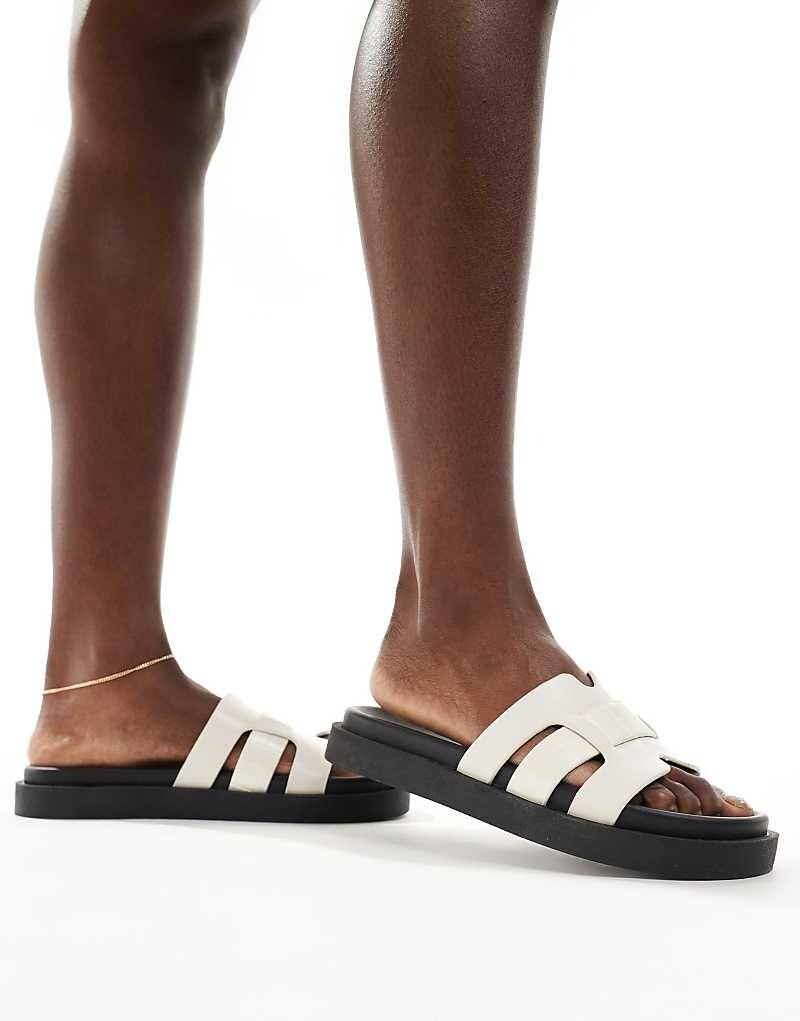 

schuh – Timmy – Сандалии на плоской подошве цвета крокодиловой кожи