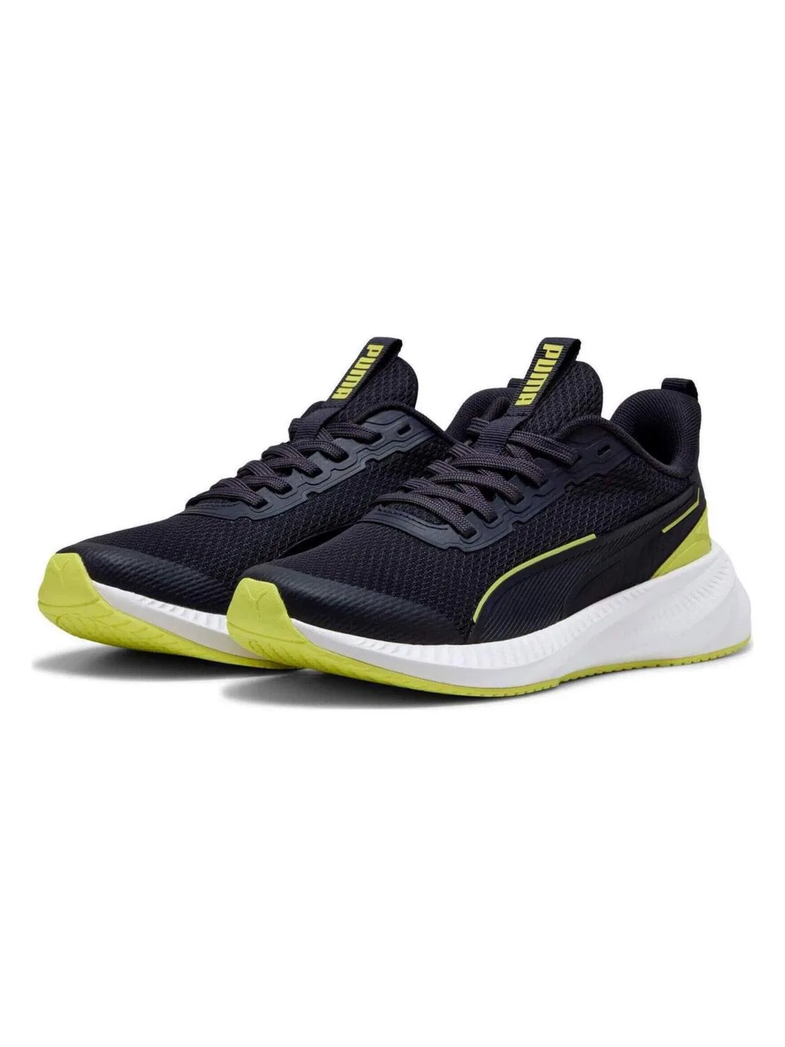 Кроссовки Puma Athletic Shoes Flyer Lite 3 Jr черного цвета — фото 3